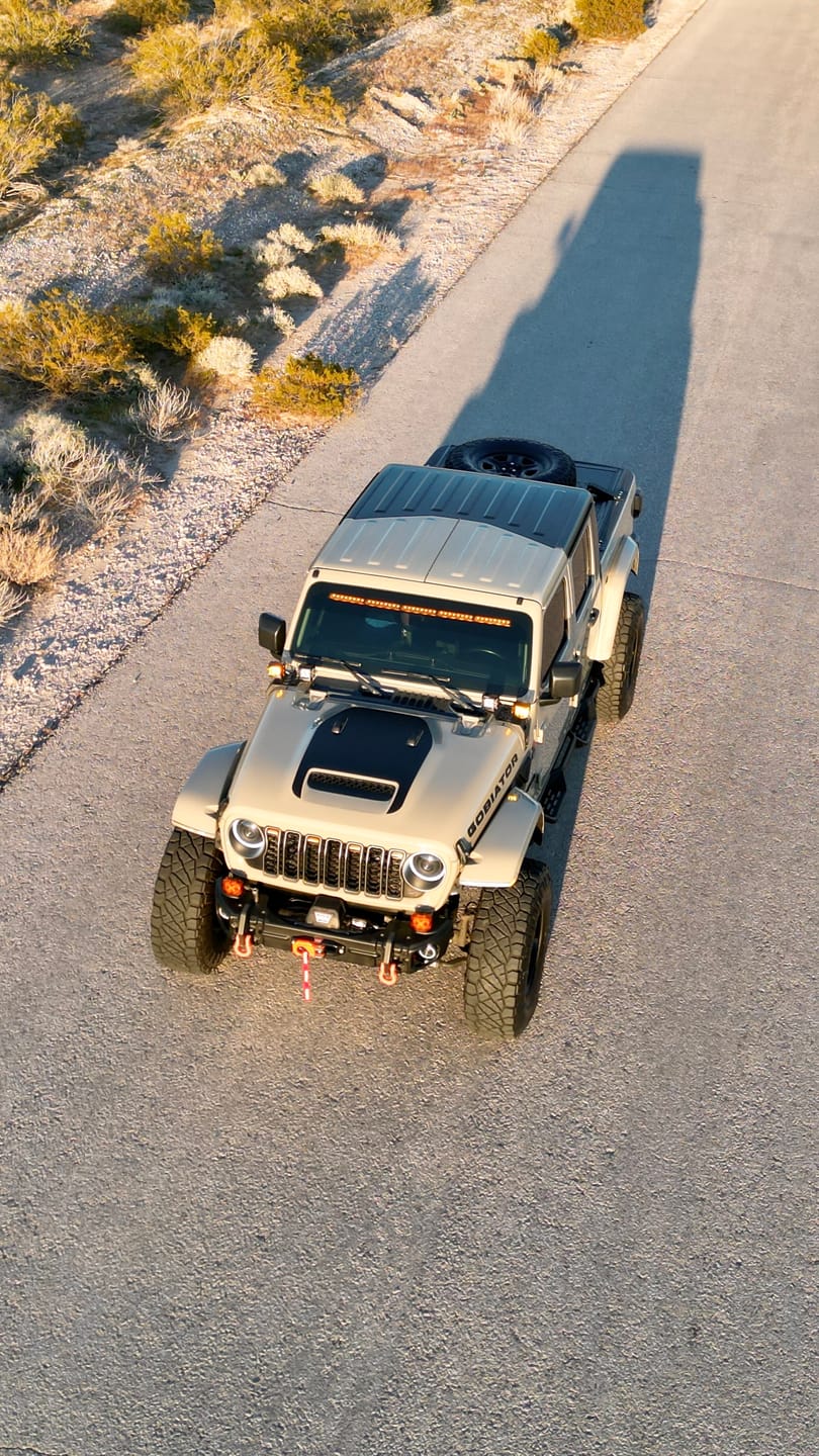 Customer photo review of Hood Graphic for Gladiator MOJAVE