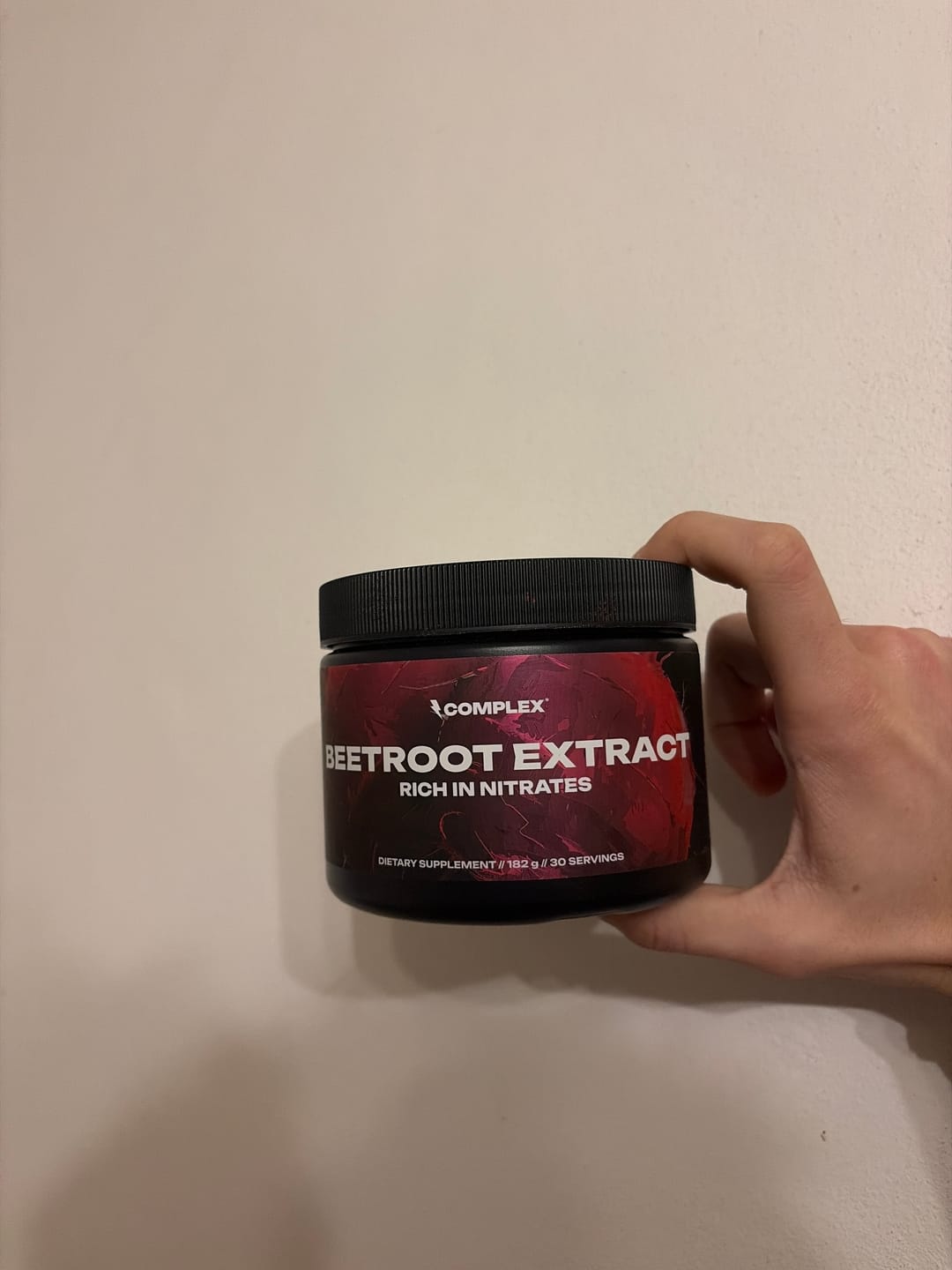 Customer photo review of Beetroot Extract