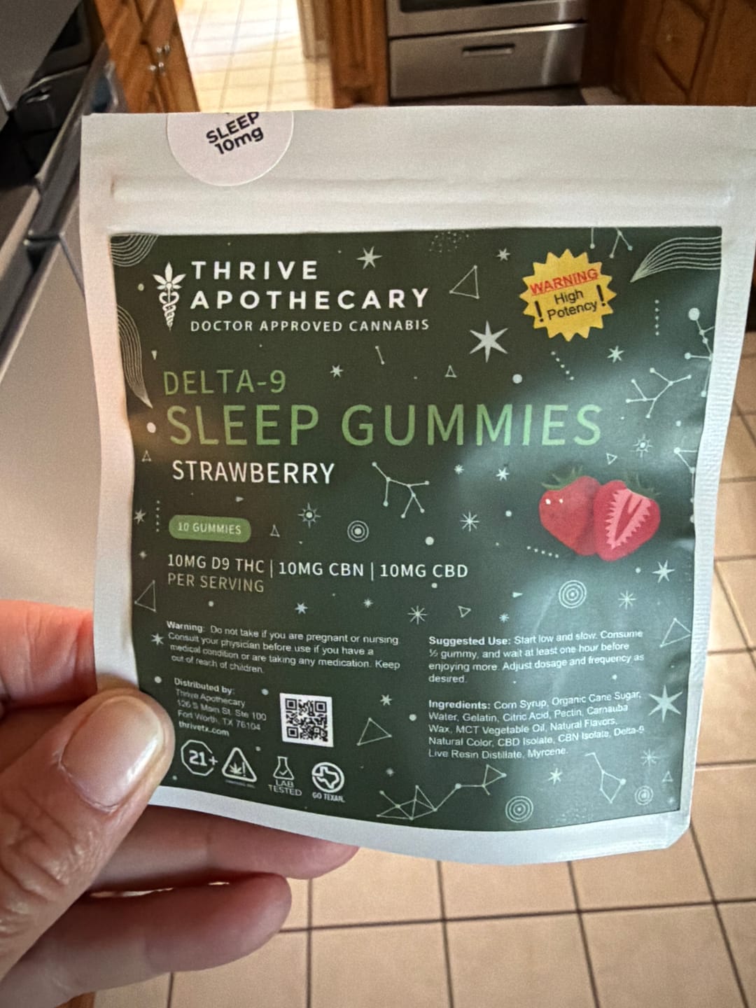 Customer photo review of Thrive Delta-9 SLEEP Gummy