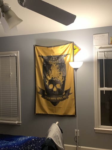 Customer photo review of Diving Into Hell (Flag)