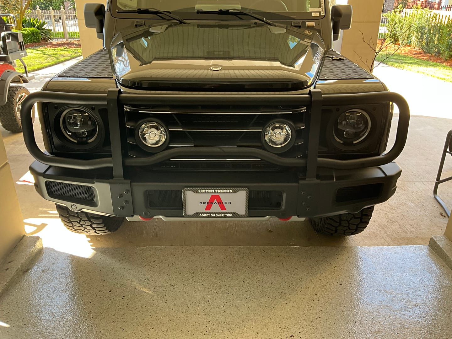 Customer photo review of Ineos Grenadier Bull Bar