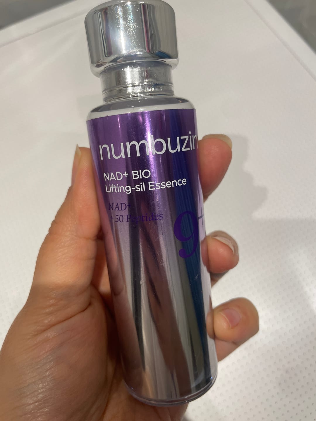 Customer photo review of Sejas liftinga esence Numbuzin No.9 NAD+ Bio Lifting Essence
