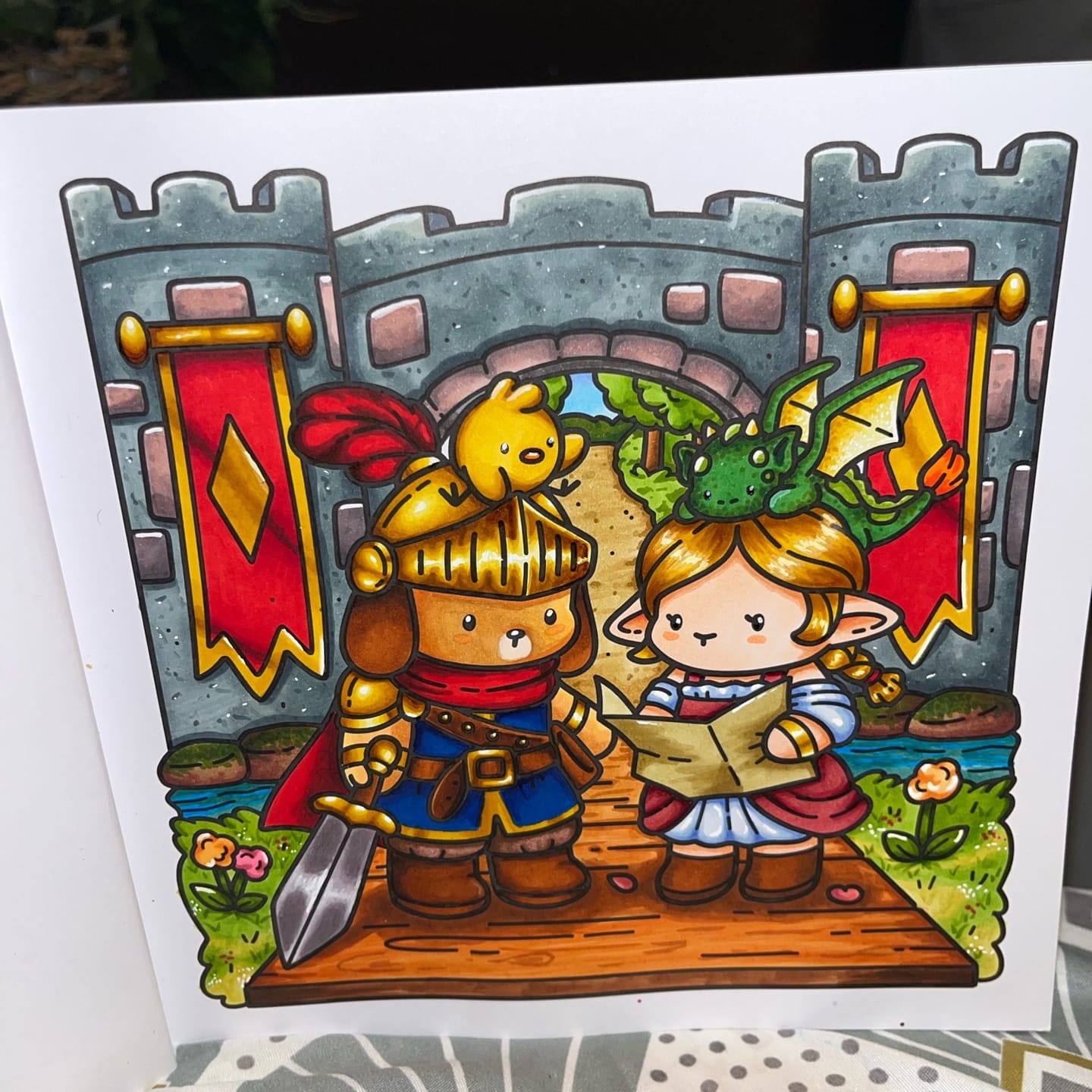 Customer photo review of Ohuhu Honolulu 24 Skin Tone Colors Dual Tips Portrait Alcohol Art Markers