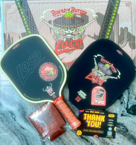 Customer photo review of The Loco 16mm Pickleball Paddle- Standard