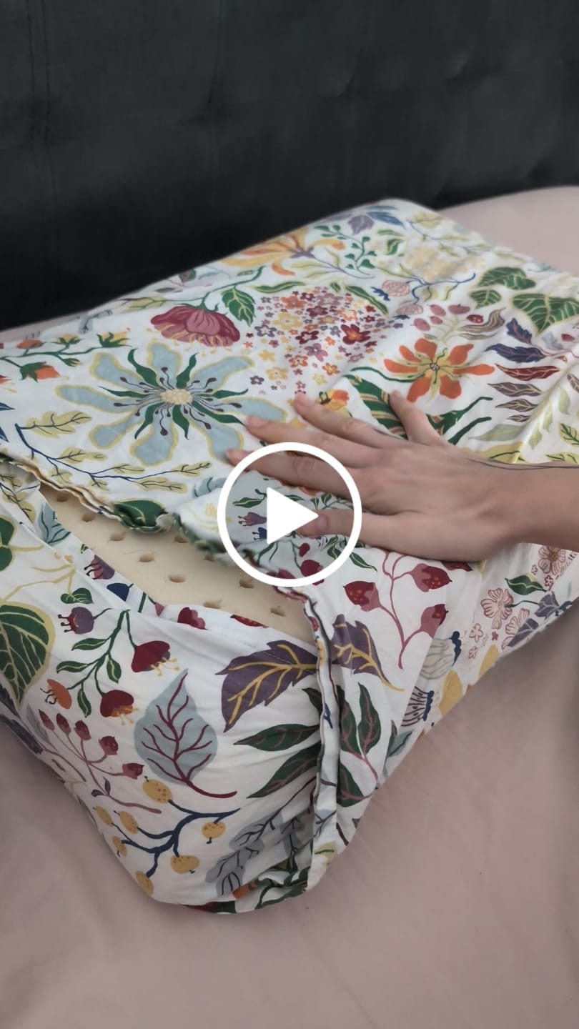 Customer video review of Pernă Silva Latex