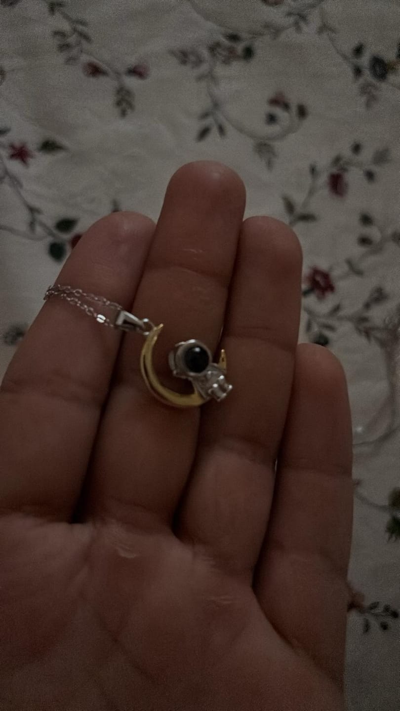 Customer photo review of Colgante de Recuerdo Memorial