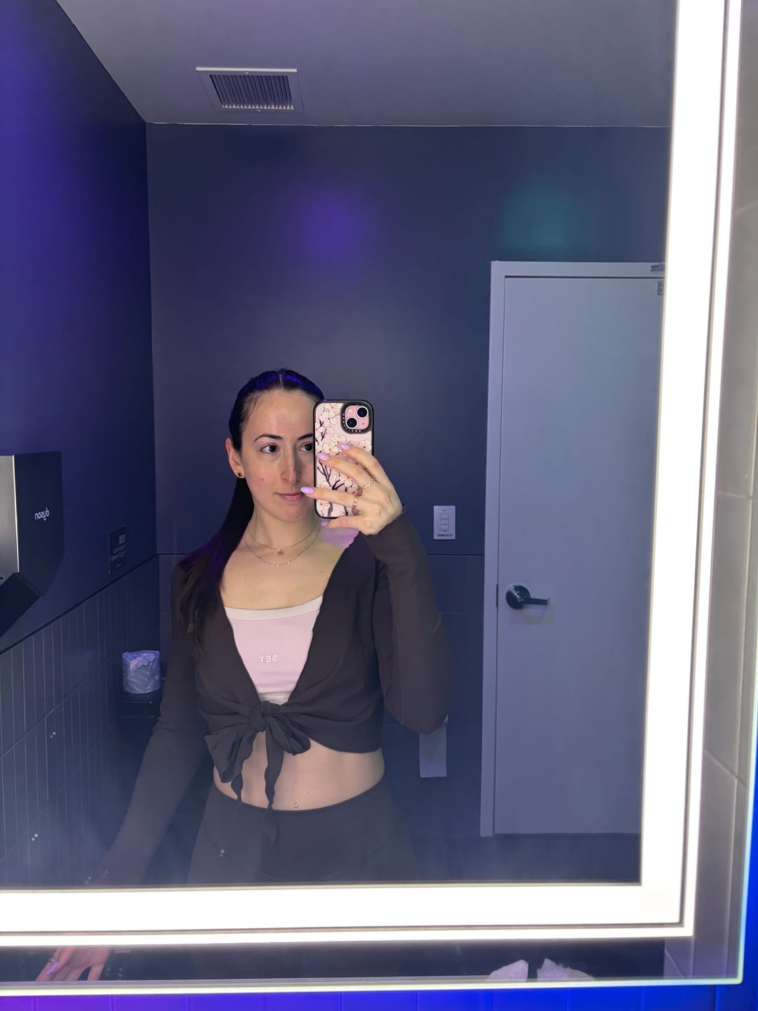 Customer photo review of The Wrap Top / Espresso