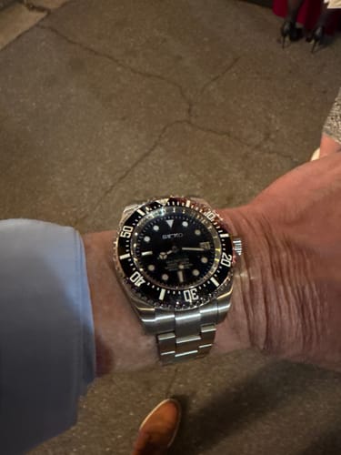 Customer photo review of Seikomariner  Deep Sea