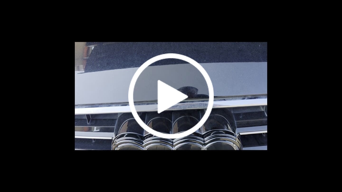 Customer video review of Audi Logo Front Grill Crystal Dynamic Illuminited Emblem Light fit Q3, Q5, Q7, Q8, A3, A4, A5, A6, A7