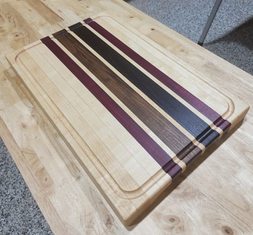 Customer photo review of Groove Master - 1/4" Shank - Juice Groove Bit