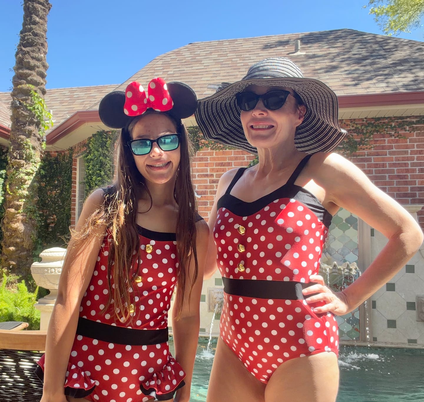 Customer photo review of Miss Mouse Retro Swimsuit