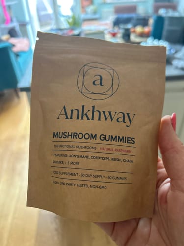Customer photo review of Mushroom Gummies