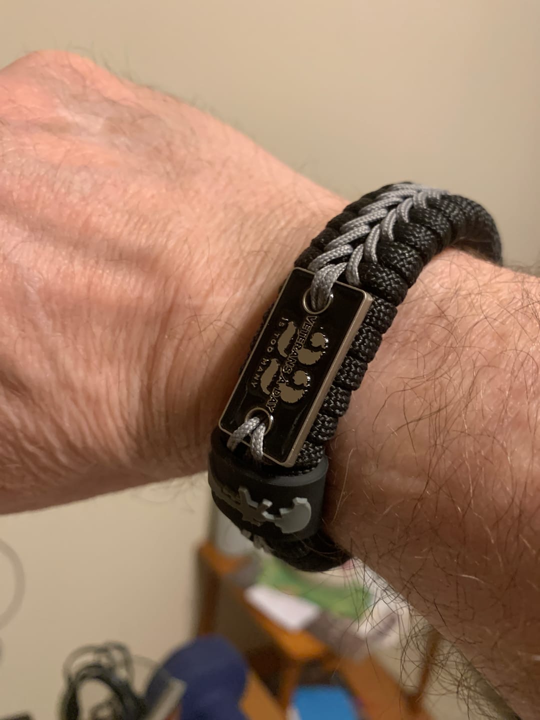 Customer photo review of 22 A Day - Paracord Bracelet