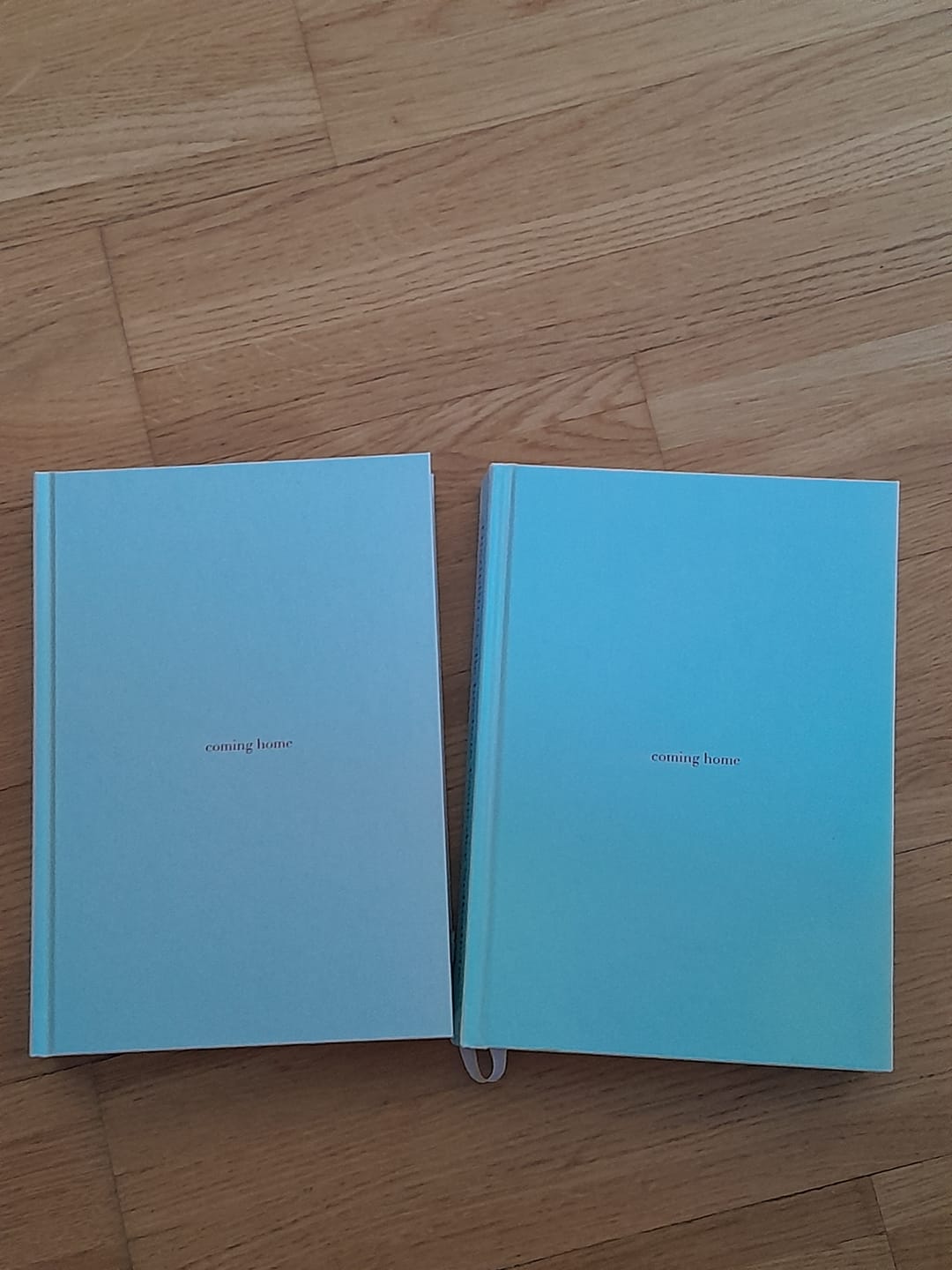 Customer photo review of "coming home" Journal