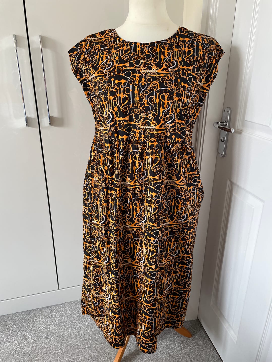 Customer photo review of Chains and Ropes Cotton Poplin Fabric