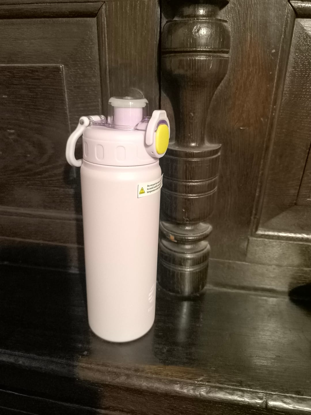 Customer photo review of Gourde Isotherme avec Paille Intégrée