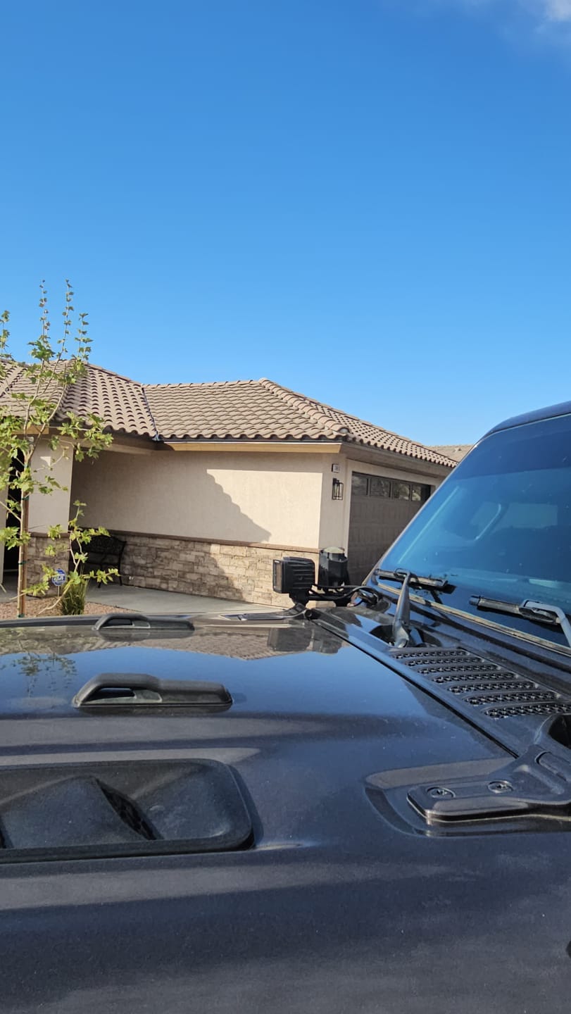 Customer photo review of OEM Cowl Wiper Panel Color Matched  JL JT 2018+