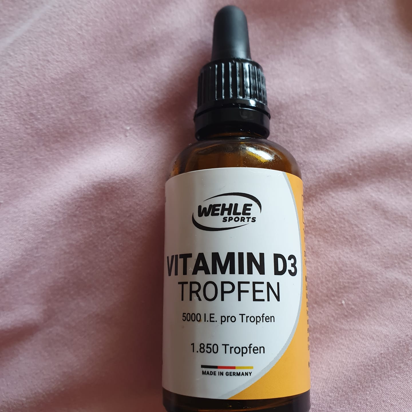 Customer photo review of Wehle Sports Vitamin D3 5000 IE pro Tropfen hochdosiert - 50ml