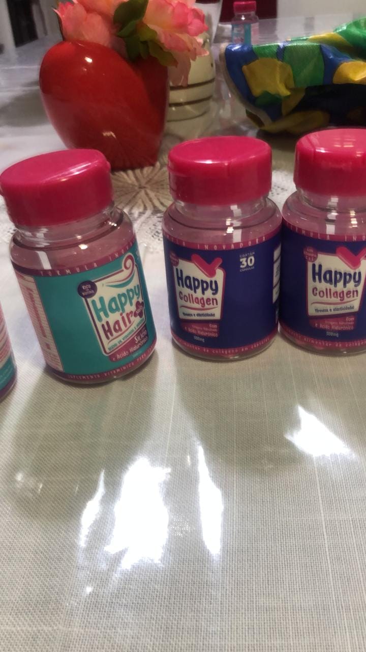 Customer photo review of 1 Pote Colágeno Com Ácido Hialurônico