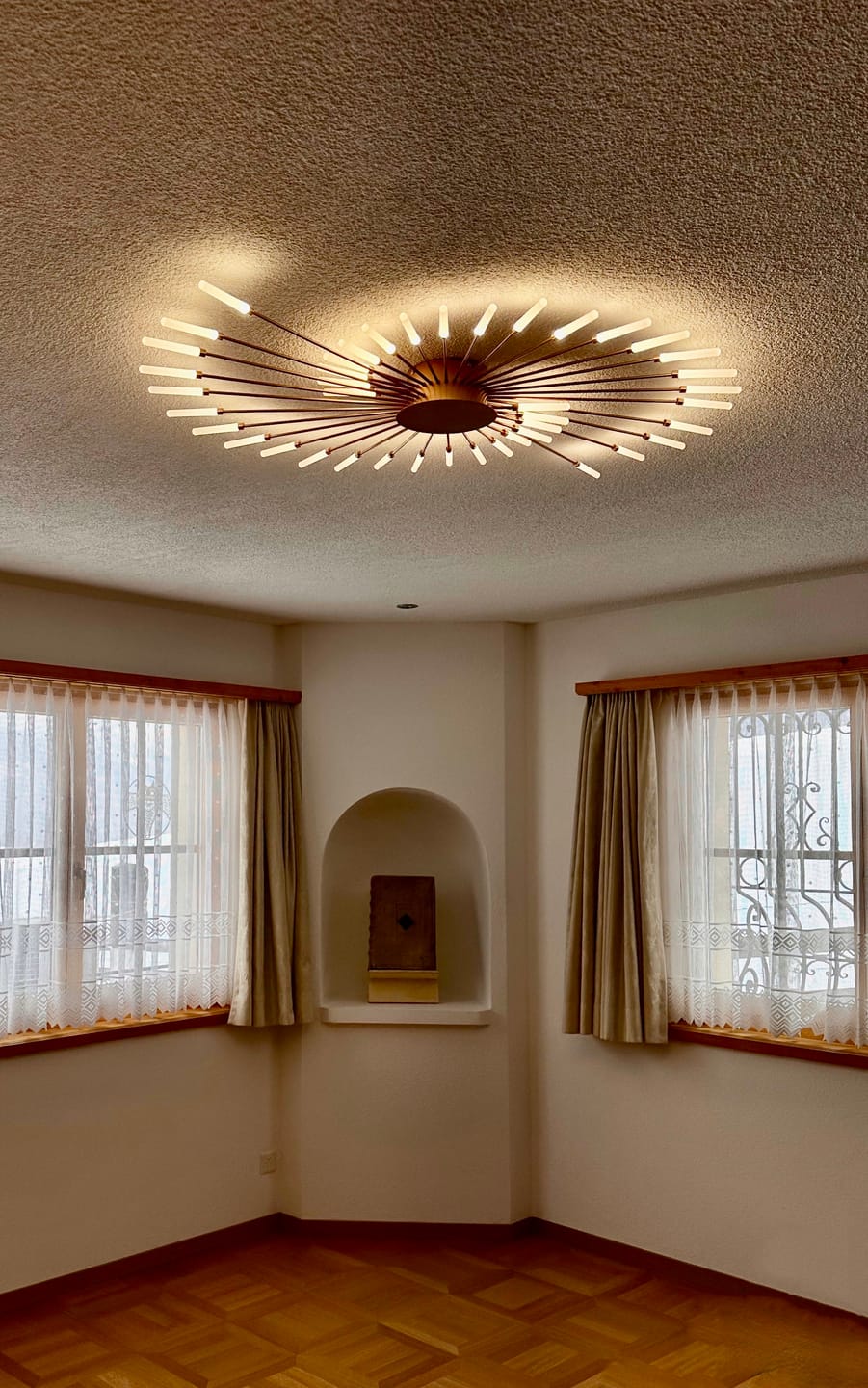 Customer photo review of Moderne Große LED-Deckenleuchte - LumenMax