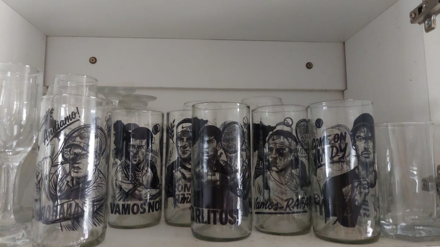 Customer photo review of GRAND SLAM - Juego de 6 Vasos