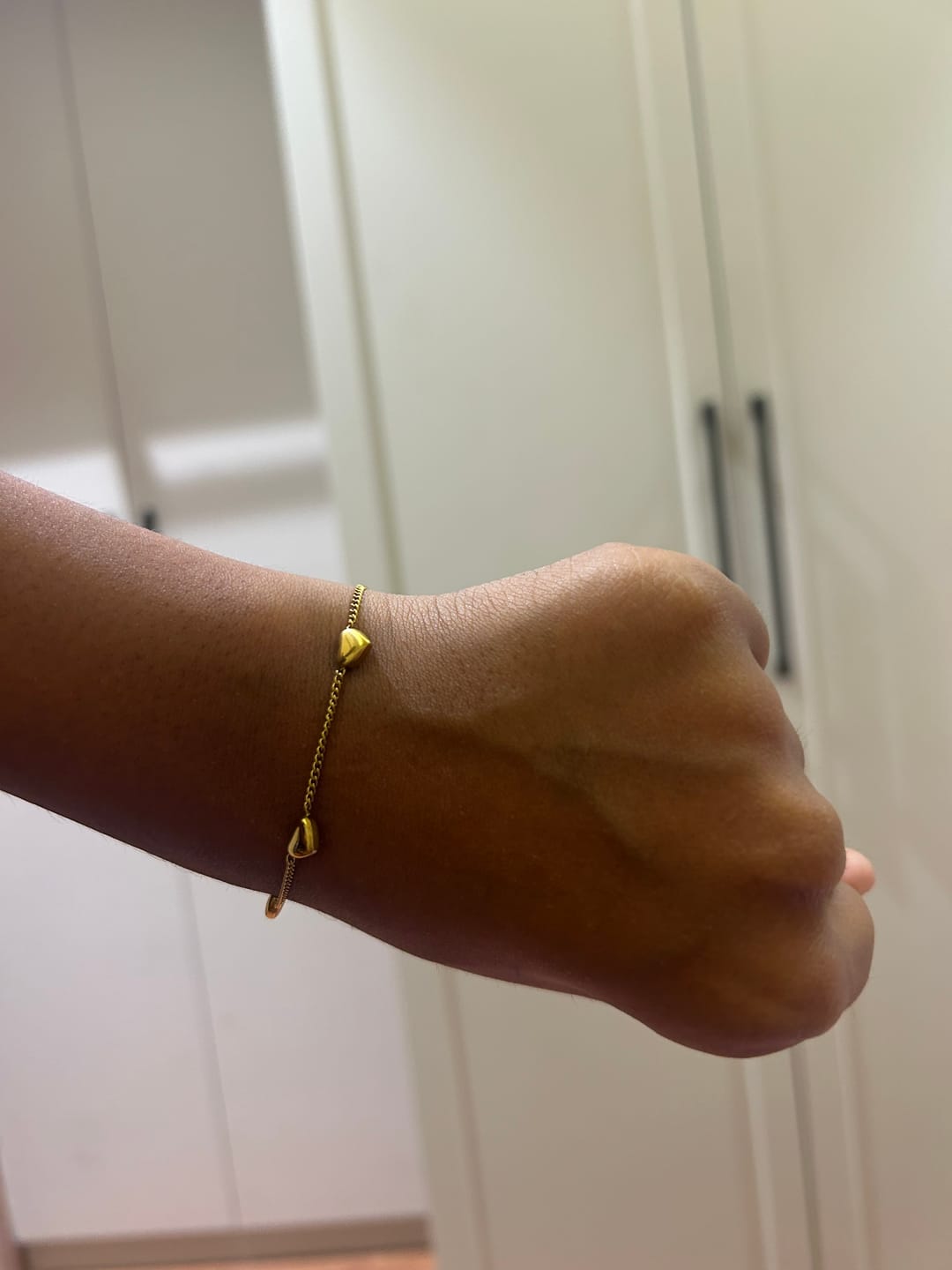 Customer photo review of Lunar Heart Bracelet
