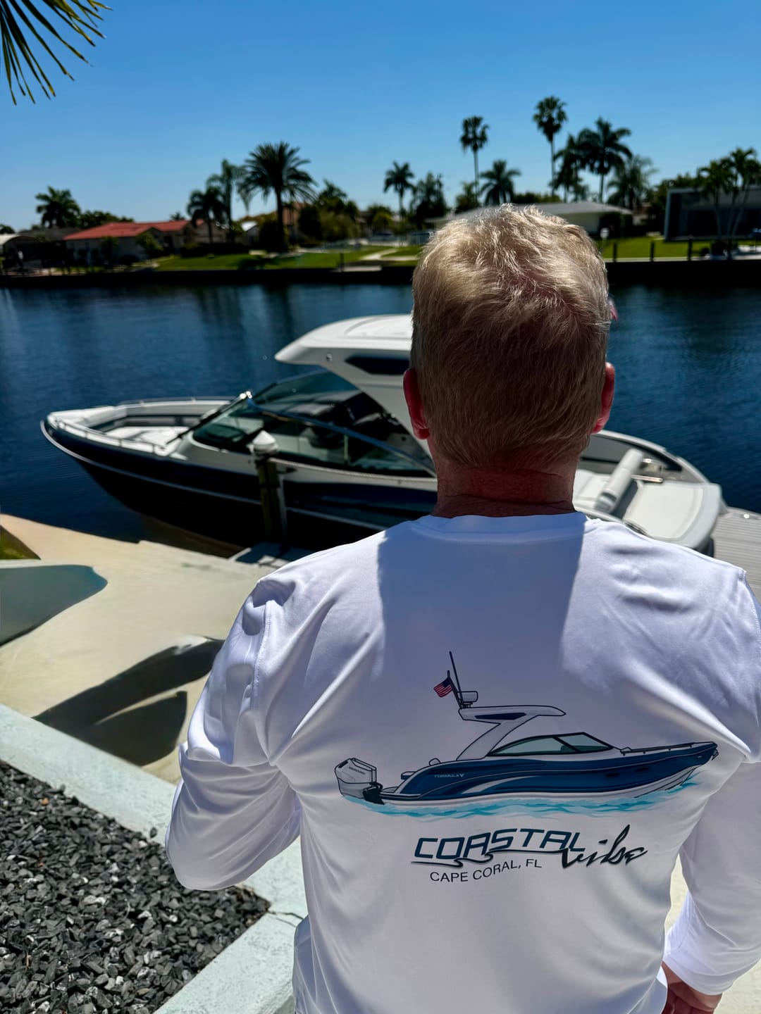 Customer photo review of Womens Dri-Fit Custom Boat Shirts - Long Sleeve