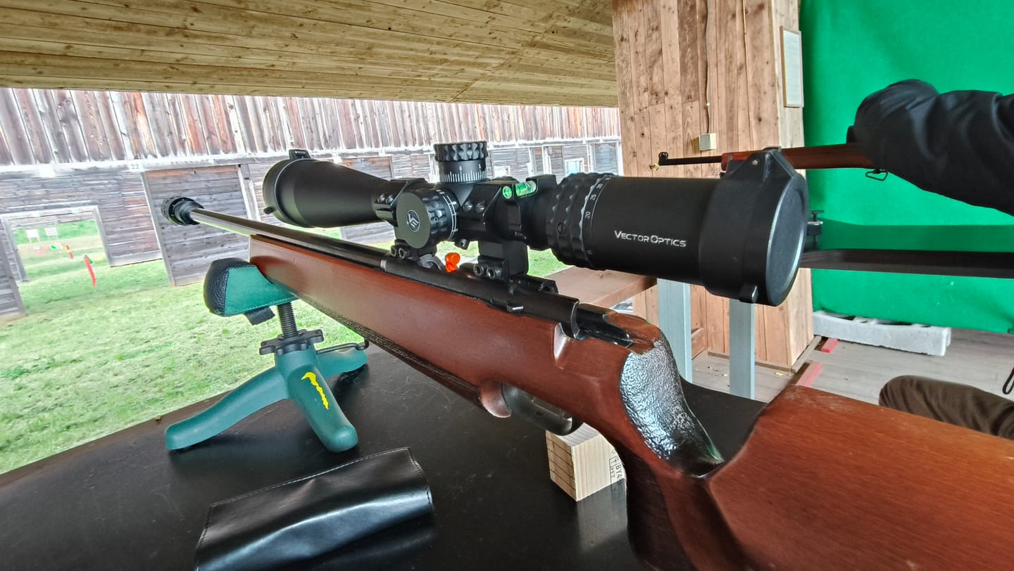 Customer photo review of Sentinel-X 10-40x50 SFP | Benchrest Shooting Rifle Scope