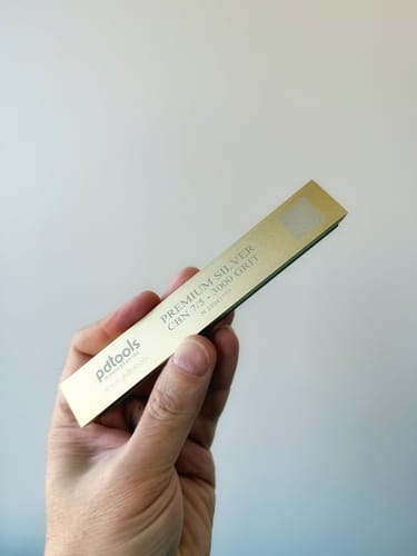 Customer photo review of PDT (Poltava) Premium Silver CBN vitrified-metal bonded
