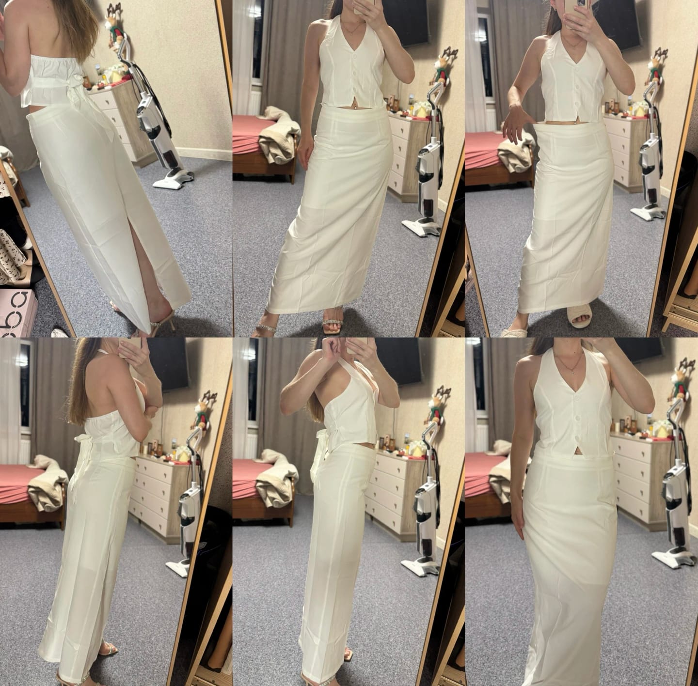 Customer photo review of Lianne Halter Maxi Skirt Set