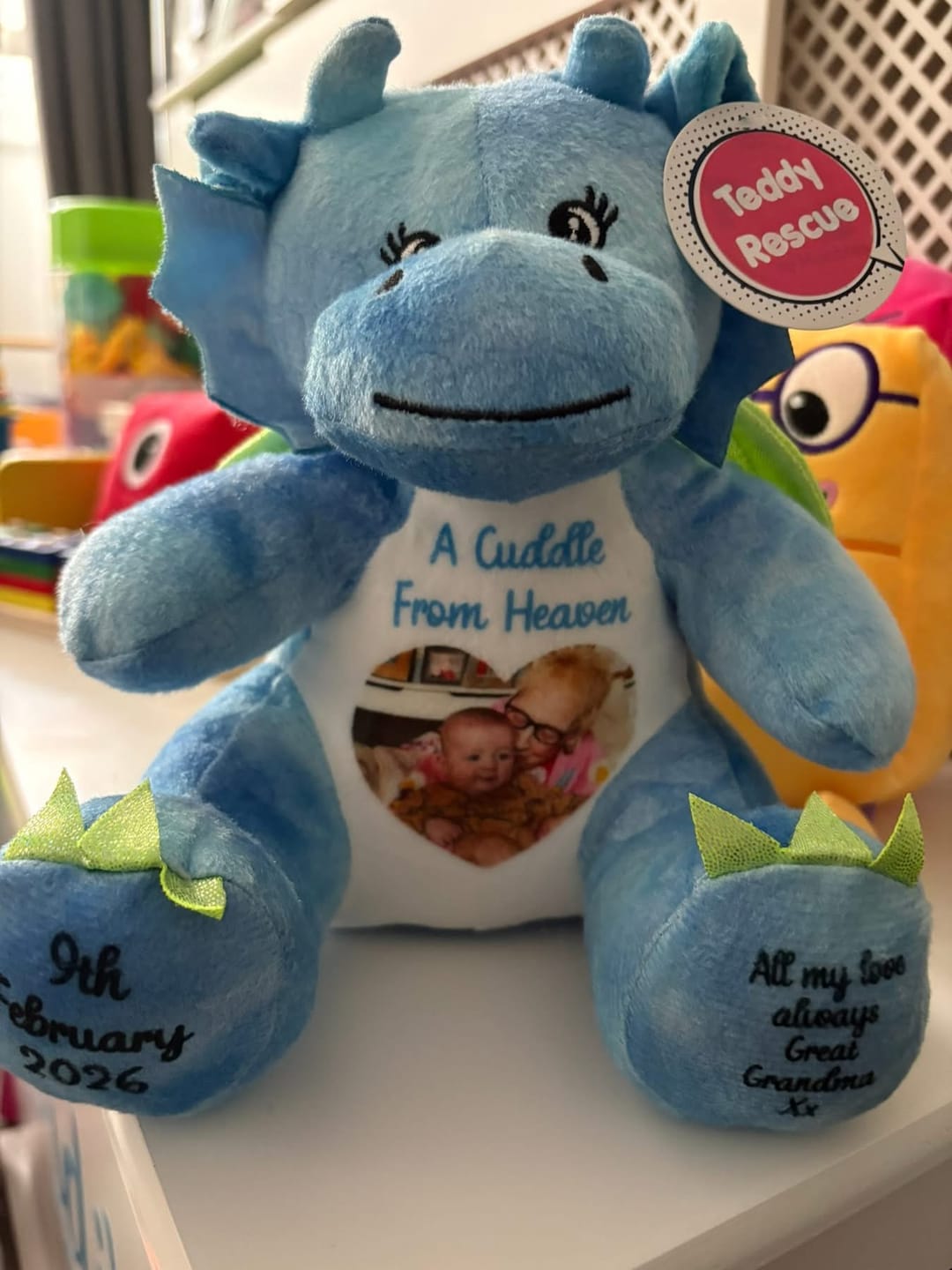 Customer photo review of Item Personalization