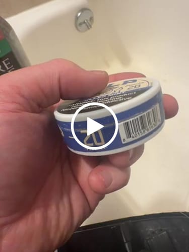 Customer video review of Chilled Mint Nicotine Pouches