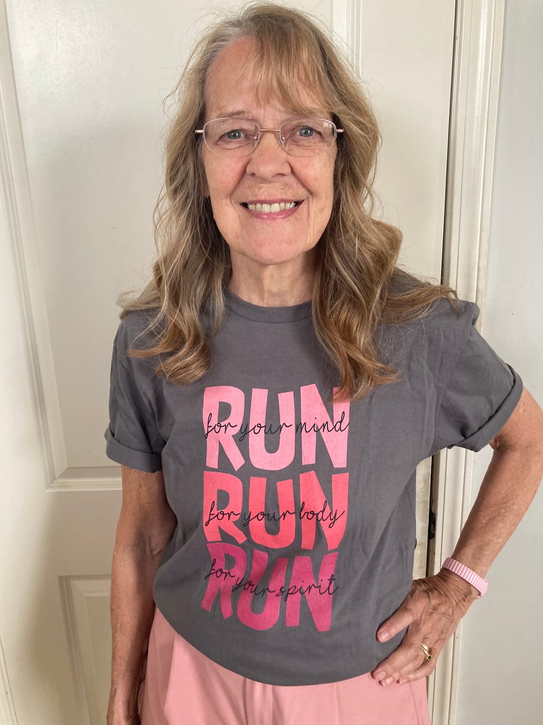 Customer photo review of Mind, Body, Spirit T-Shirt