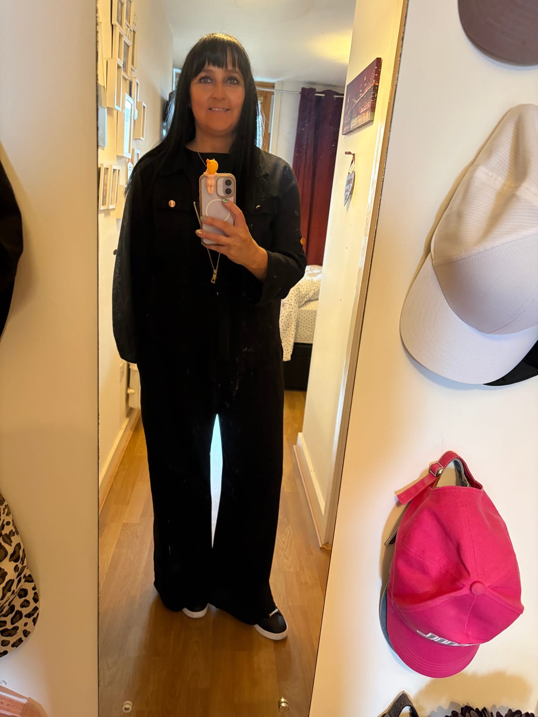Customer photo review of Melody Black Drawstring Jacket Set