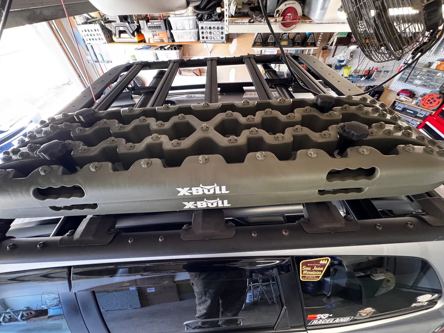 Customer photo review of X-BULL Gen 3.0 Off-Road Recovery Traction Boards Recovery Tracks