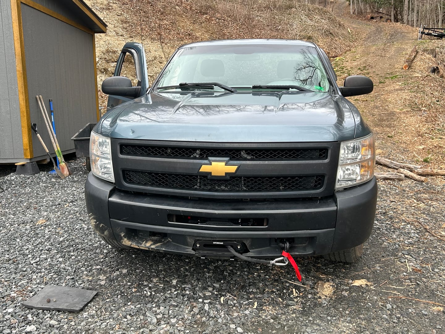 Customer photo review of OPENROAD 13,500lbs electric winch with Synthetic Rope - Panther Series 3S