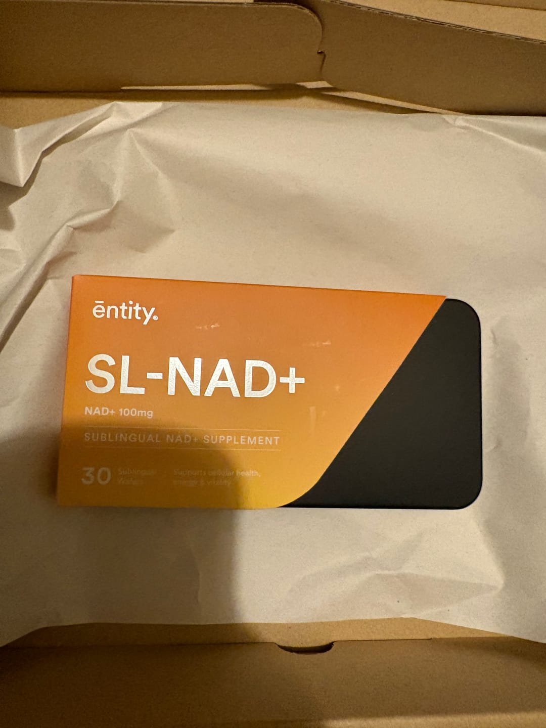 Customer photo review of SL‑NAD⁺  サプリ｜ 速吸収・高効率