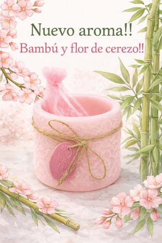 Customer photo review of Fragancia BAMBÚ & FLOR DE CEREZO