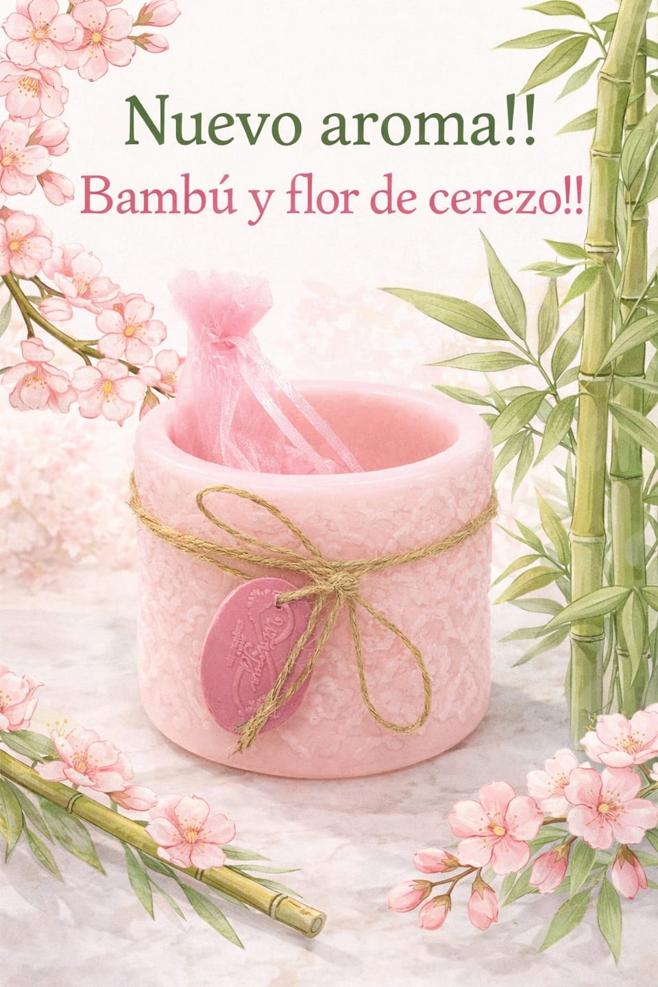 Customer photo review of Fragancia BAMBÚ & FLOR DE CEREZO