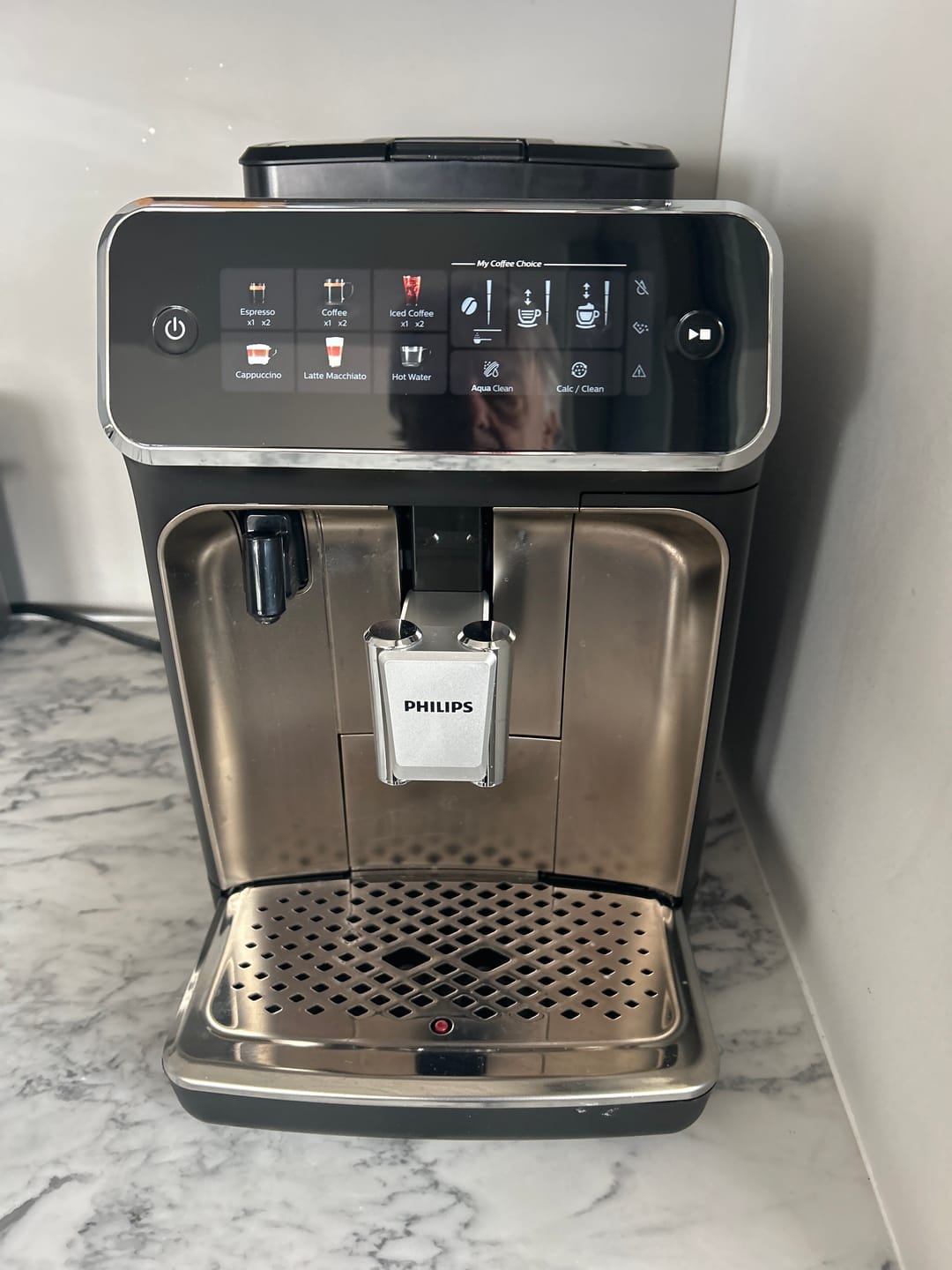 Customer photo review of Philips - Series 3300 LatteGo (SilentBrew) EP3347/90