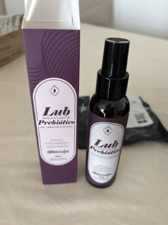 Customer photo review of Lubrificante Prebiótico