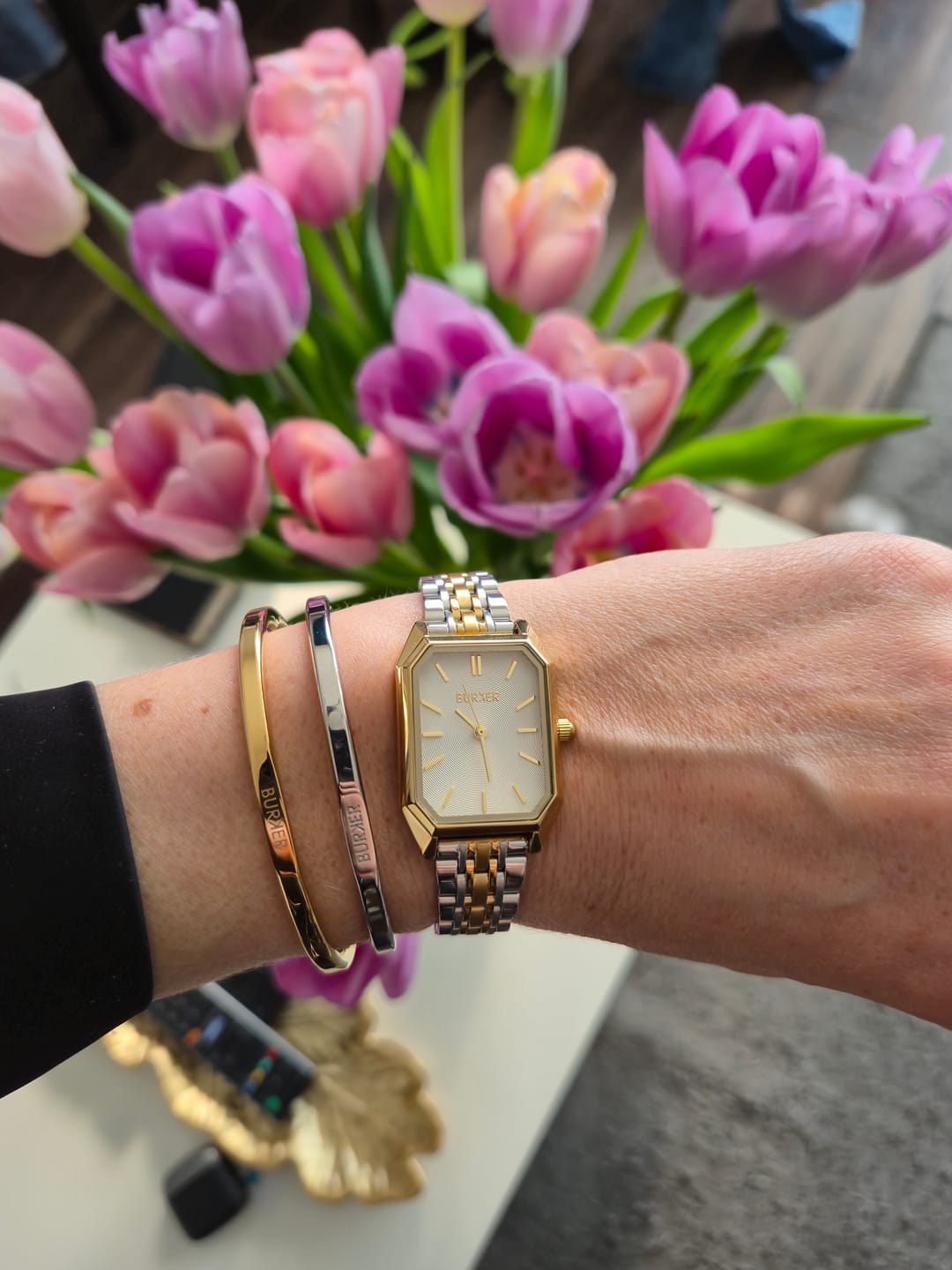Customer photo review of Isabell Gold Silver