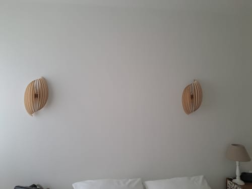 Customer photo review of Assia teinté Chêne | Applique