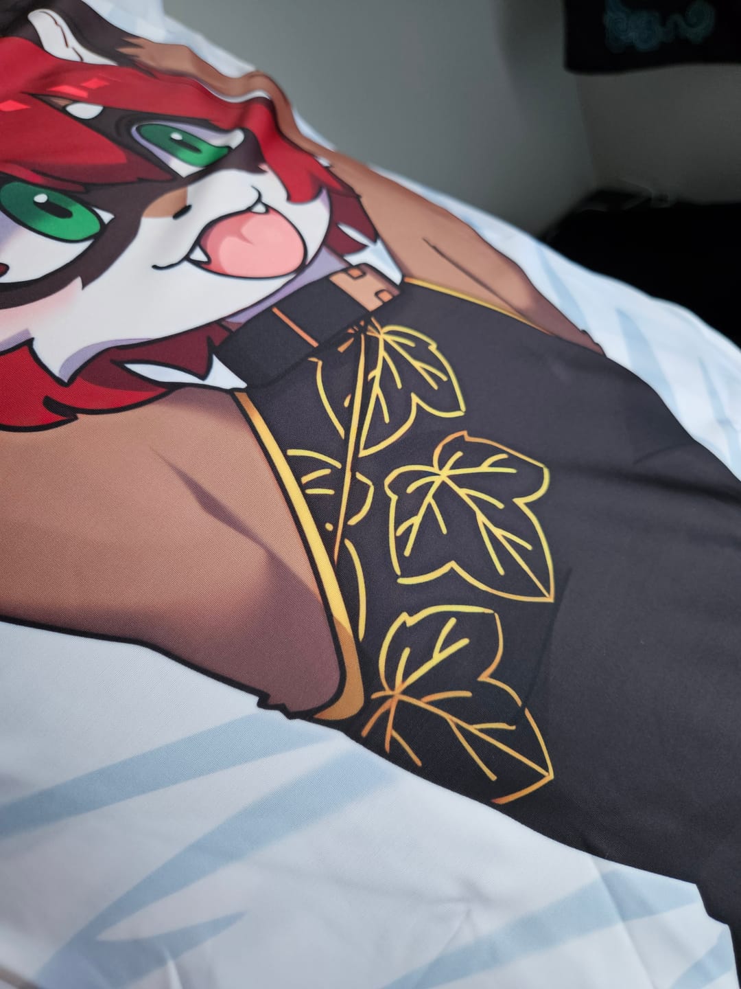 Customer photo review of Custom Body Pillow Cover