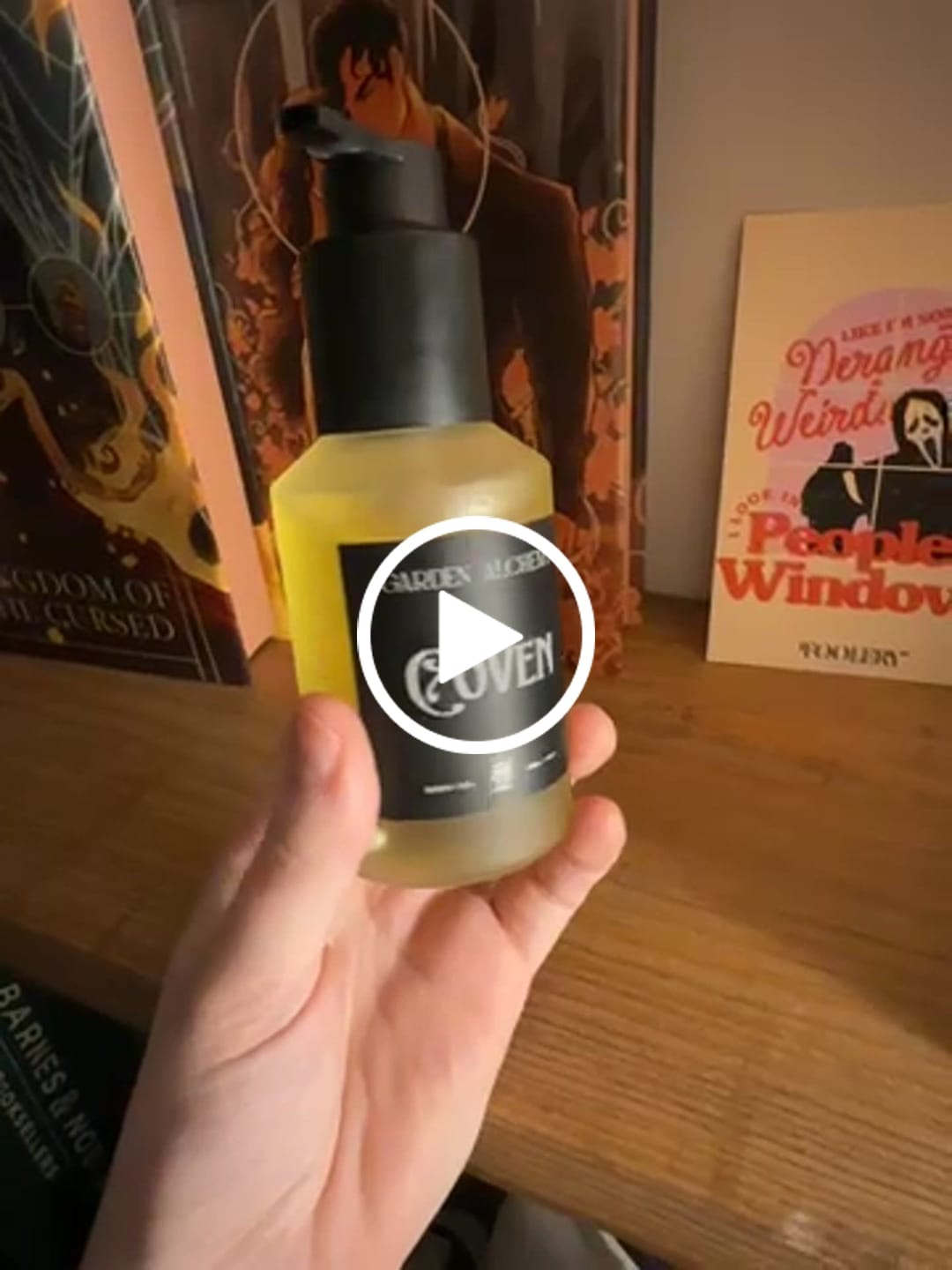 Customer video review of COVEN BODY OIL