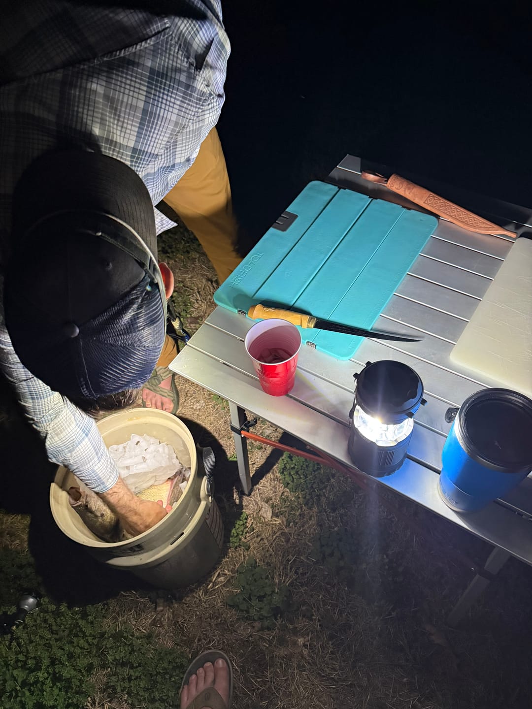 Customer photo review of Folding Cutting Boards- L | XL