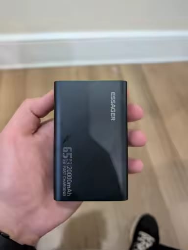 Customer photo review of 65W Schnelllade-Powerbank mit 20.000 mAh