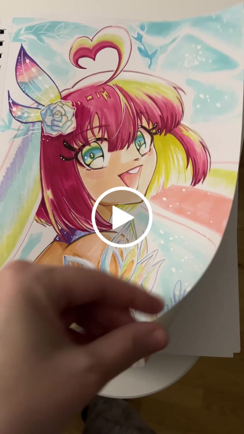 Customer video review of Ohuhu Bleedproof Double-Sided Marker Pad, Spiral-Bound