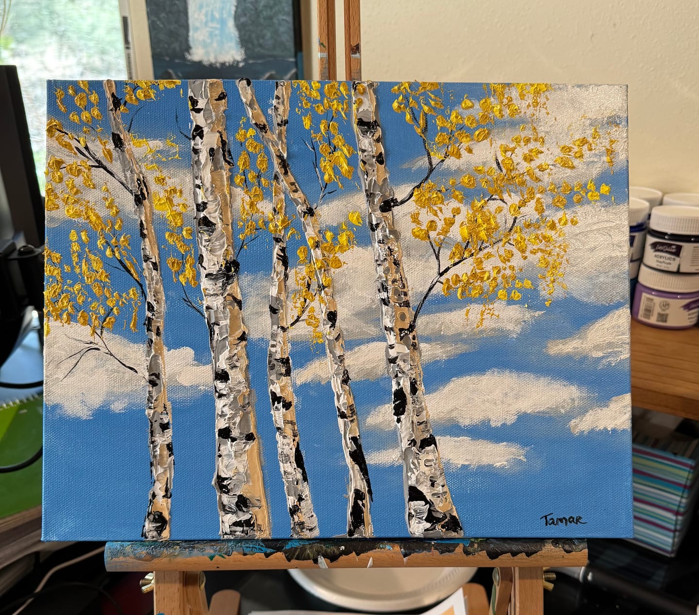 Customer photo review of DabblePaints™ Mega Bundle: Everything You Need to Paint Like a Pro!