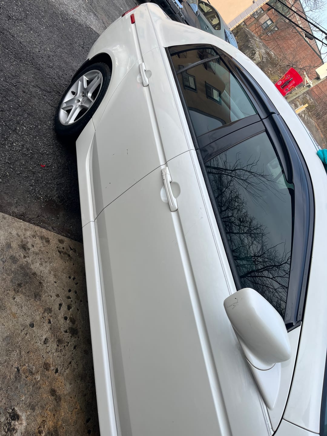 Customer photo review of 2004-08 Acura TL Window Visors Wind Deflectors Rain Guards